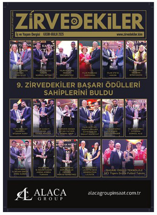 ZİRVEDEKİLER 27. SAYI Kapağı