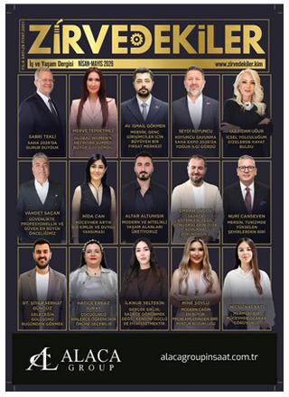 ZİRVEDEKİLER 29. SAYI Kapağı